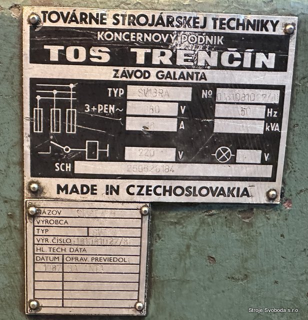 Soustruh hrotový SV 18 RA/1000 (Soustruh hrotovy SV 18 RA-1000 (11).JPG)